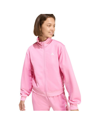 Dres damski adidas essentials feel cozy tracksuit różowy kb8458