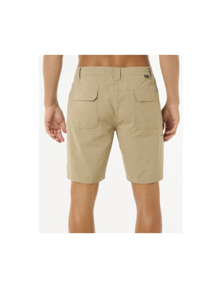 Szorty rip curl boardwalk global entry beżowy