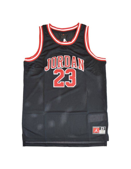 Koszulka koszykarska dziecięca air jordan junior michael jordan 23 czarna - 95a773-023