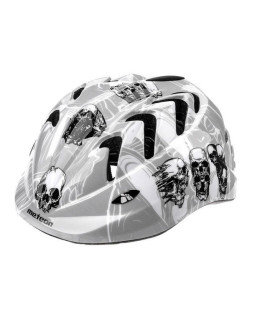 Kask rowerowy dla dzieci meteor mv7 szary