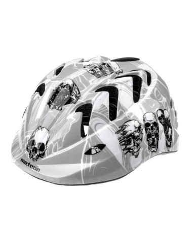 Kask rowerowy dla dzieci meteor mv7 szary