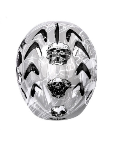 Kask rowerowy dla dzieci meteor mv7 szary