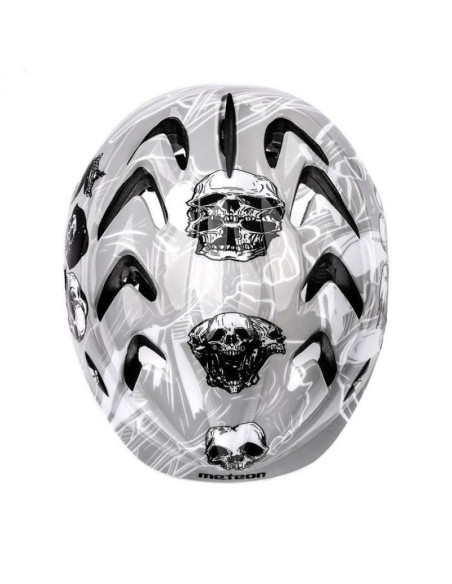 Kask rowerowy dla dzieci meteor mv7 szary