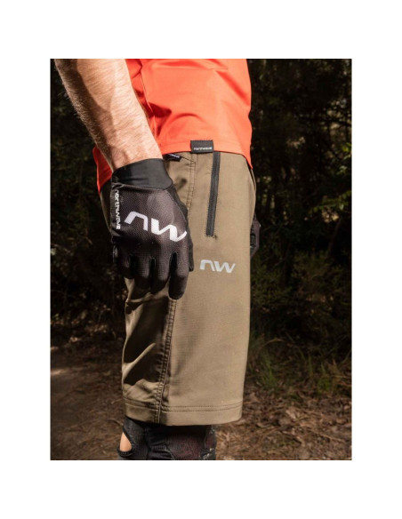 Spodenki rowerowe northwave escape 2 baggy zielony