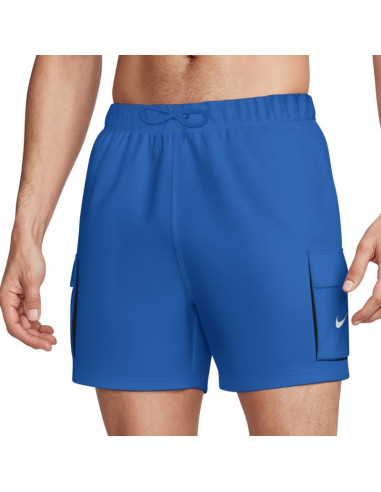 Spodenki kąpielowe nike voyage solid essenti game niebieskie nessg454 494