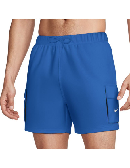 Spodenki kąpielowe nike voyage solid essenti game niebieskie nessg454 494