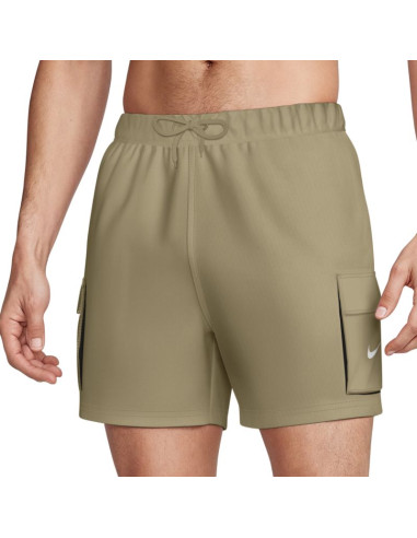 Spodenki kąpielowe nike voyage solid essenti parac khaki nessg454 241
