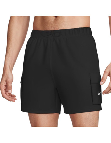 Spodenki kąpielowe nike voyage solid essenti czarne nessg454 001