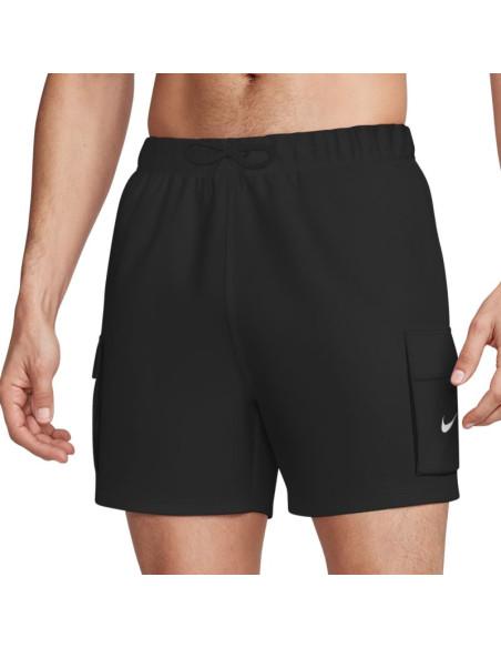 Spodenki kąpielowe nike voyage solid essenti czarne nessg454 001