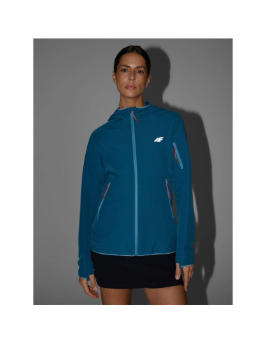 Kurtka softshell wiatroodporna damska 4f 4frss26tsoff645-46s