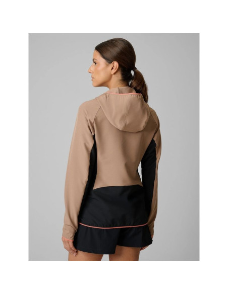 Kurtka softshell wiatroodporna damska 4f 4frss26tsoff645-83s