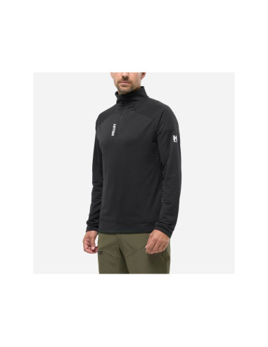 Bluza męska millet parmelan light fleece po m czarna