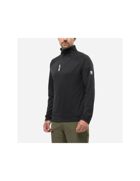 Bluza męska millet parmelan light fleece po m czarna