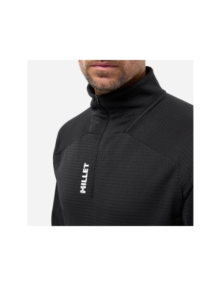 Bluza męska millet parmelan light fleece po m czarna
