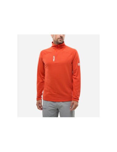 Bluza męska millet parmelan light fleece po m czerwona