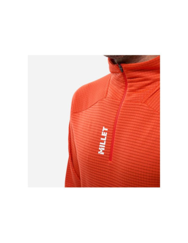 Bluza męska millet parmelan light fleece po m czerwona