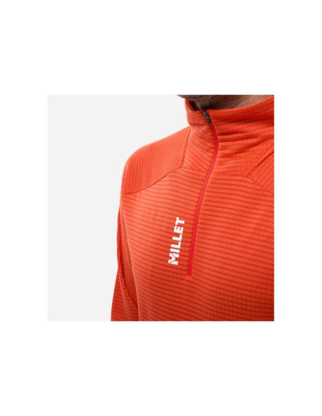Bluza męska millet parmelan light fleece po m czerwona