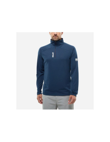 Bluza męska millet parmelan light fleece po m granatowa