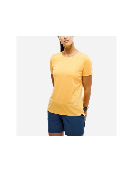 Koszulka damska millet intense pro light ts ss w żółta
