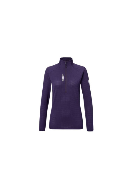 Bluza damska millet parmelan light fleece po w fioletowa