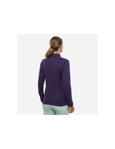 Bluza damska millet parmelan light fleece po w fioletowa