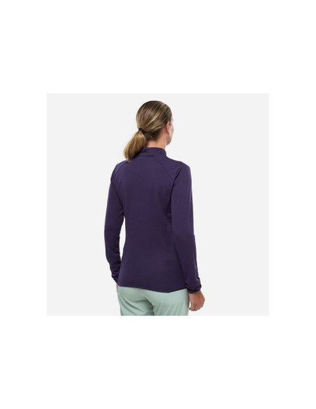 Bluza damska millet parmelan light fleece po w fioletowa