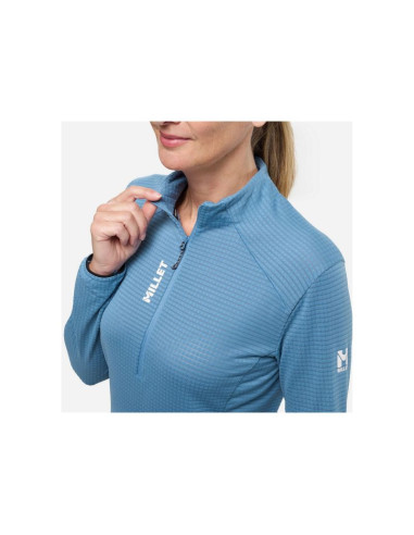 Bluza damska millet parmelan light fleece po w niebieska