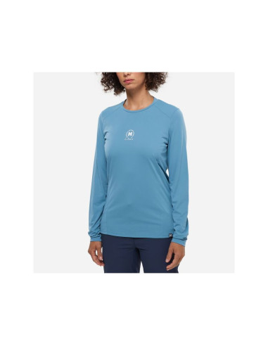 Koszulka damska millet seneca ts ls uv w niebieska