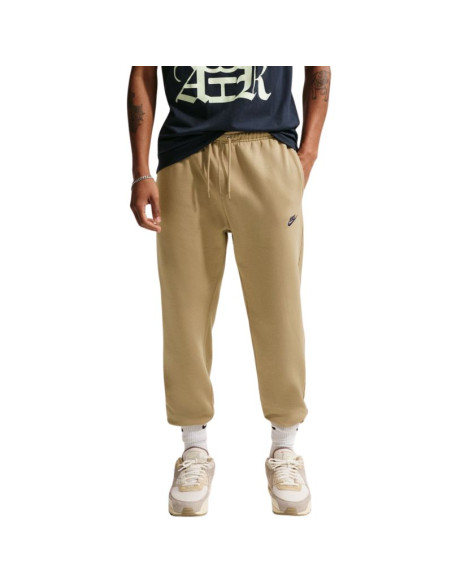 Spodnie męskie nike club bb jogger beżowe fn3787 298