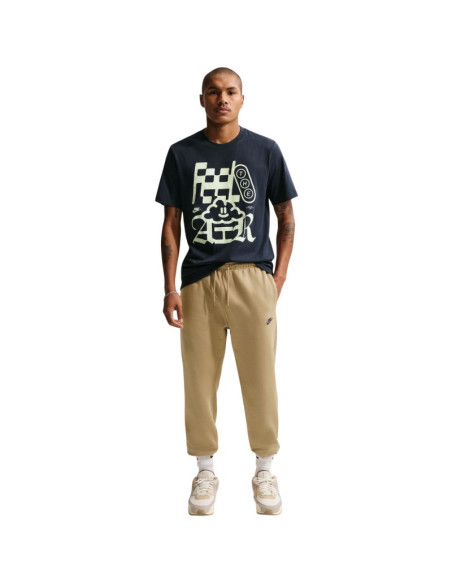 Spodnie męskie nike club bb jogger beżowe fn3787 298