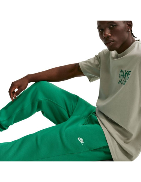 Spodnie męskie nike club bb jogger zielone fn3787 365