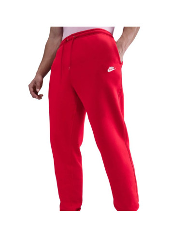 Spodnie męskie nike club bb jogger czerwone fn3787 657