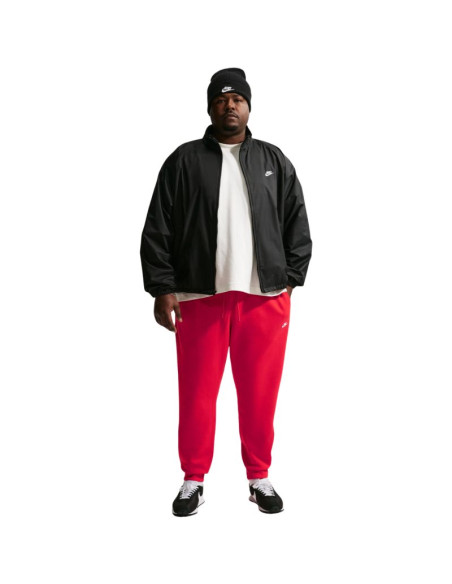 Spodnie męskie nike club bb jogger czerwone fn3787 657
