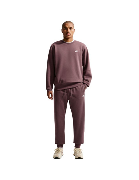 Spodnie męskie nike club brązowe fn3801 502