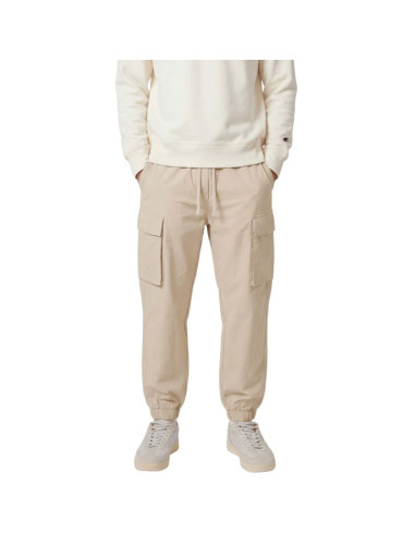 Spodnie męskie champion woven cargo pants beżowe 221867 ms041