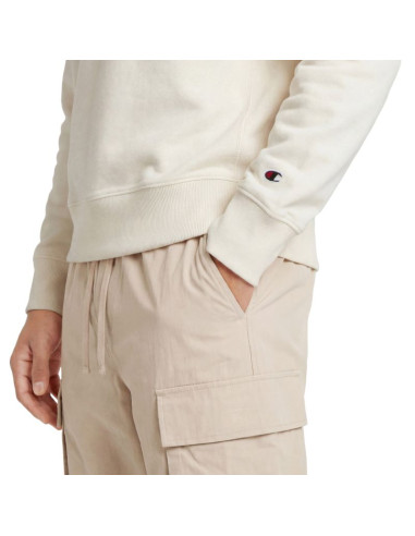 Spodnie męskie champion woven cargo pants beżowe 221867 ms041