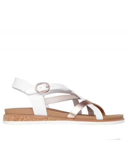 Sandały skechers bobs desert kiss low - peak rank w