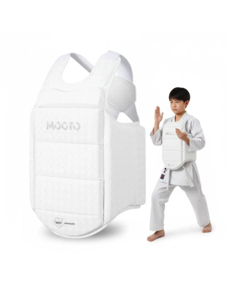 Juniorski ochraniacz klatki piersiowej karate wkf | mooto