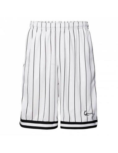 Spodenki karl kani small signature pinstripe mesh short m