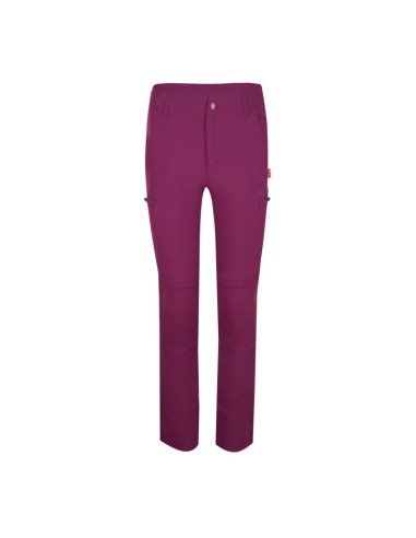 Spodnie zapinane na zamek dziecięce dla chłopca/dziewczynki trollkids kids kjerag zip-off pants mulberry (177-224)