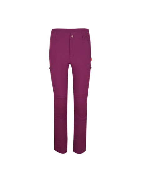 Spodnie zapinane na zamek dziecięce dla chłopca/dziewczynki trollkids kids kjerag zip-off pants mulberry (177-224)