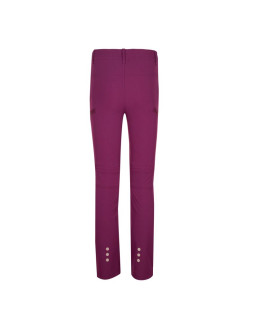 Spodnie zapinane na zamek dziecięce dla chłopca/dziewczynki trollkids kids kjerag zip-off pants mulberry (177-224) 2