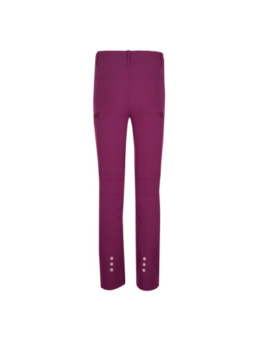 Spodnie zapinane na zamek dziecięce dla chłopca/dziewczynki trollkids kids kjerag zip-off pants mulberry (177-224)