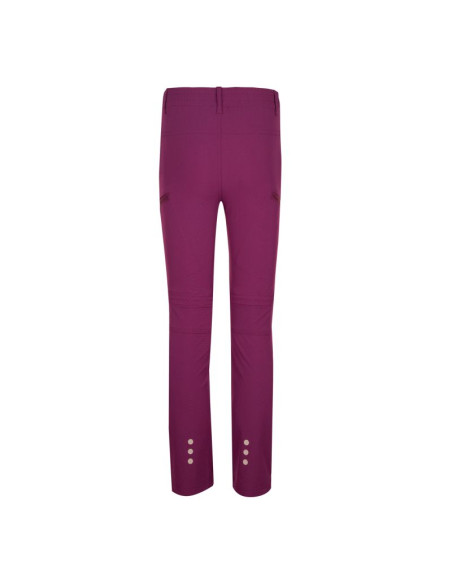 Spodnie zapinane na zamek dziecięce dla chłopca/dziewczynki trollkids kids kjerag zip-off pants mulberry (177-224)