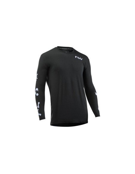 Koszulka rowerowa northwave xtrail jersey l/s czarna