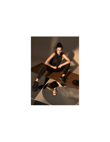 Legginsy casall essential block seamless high waist tights czarny