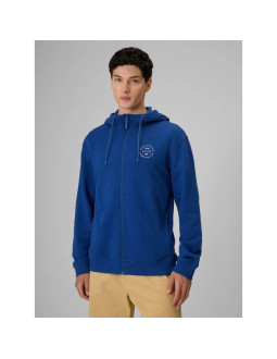 Bluza dresowa regular z kapturem męska 4f 4frss26tswsm2978-033s