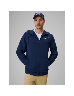 Męska bluza dresowa rozpinana z kapturem 4f 4frss26tswsm2979-31s