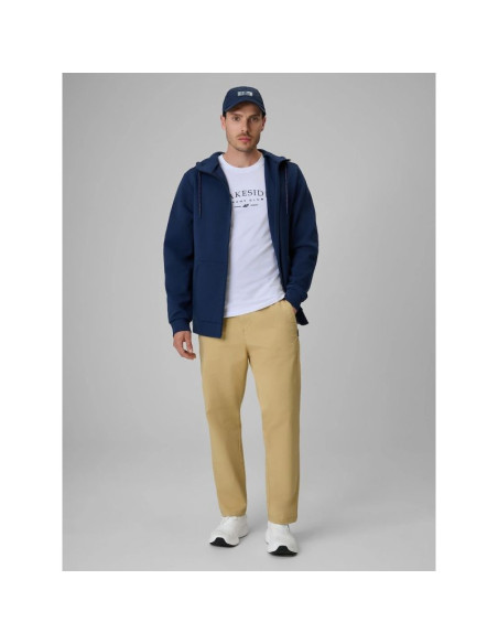 Męska bluza dresowa rozpinana z kapturem 4f 4frss26tswsm2979-31s
