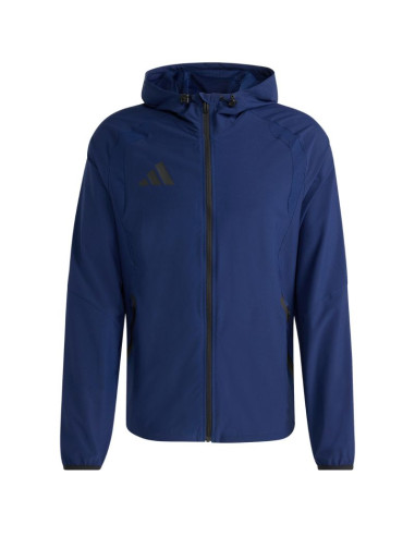 Kurtka męska adidas tiro 26 travel windbreaker granatowa kd3334